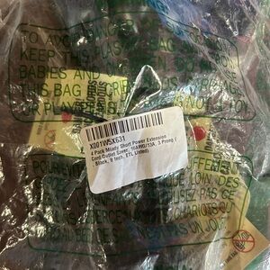 4 Pack Midway Short Power Extension Cord